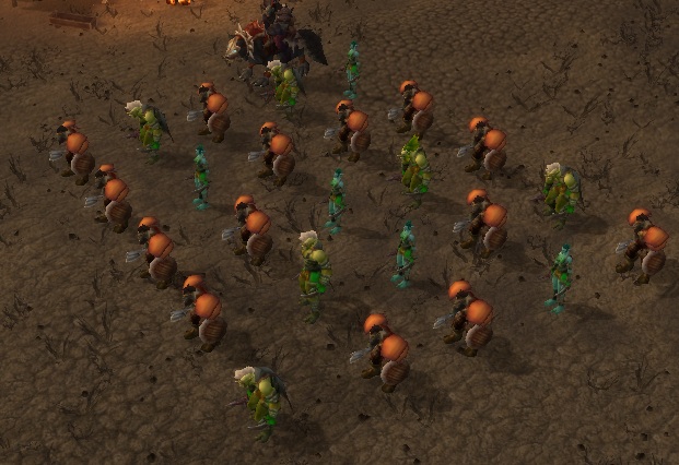 Burning Steppes Pack of Mobs